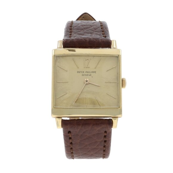 Patek Philippe Tank Calatrava Ladies Watch - Yellow Gold 14k 3406 main image 4